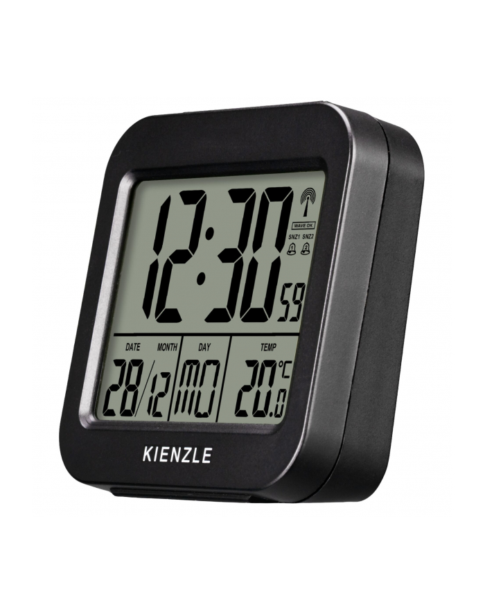 KIENZLE Travel Alarm Clock with Indoor Temperature Display główny