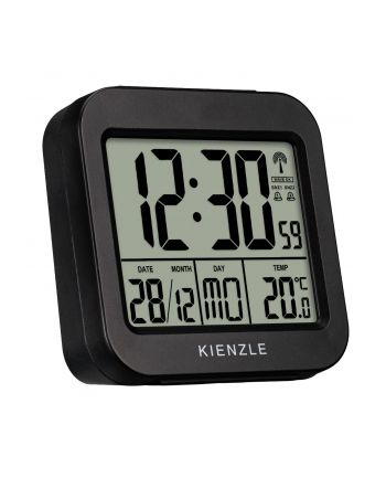 KIENZLE Travel Alarm Clock with Indoor Temperature Display