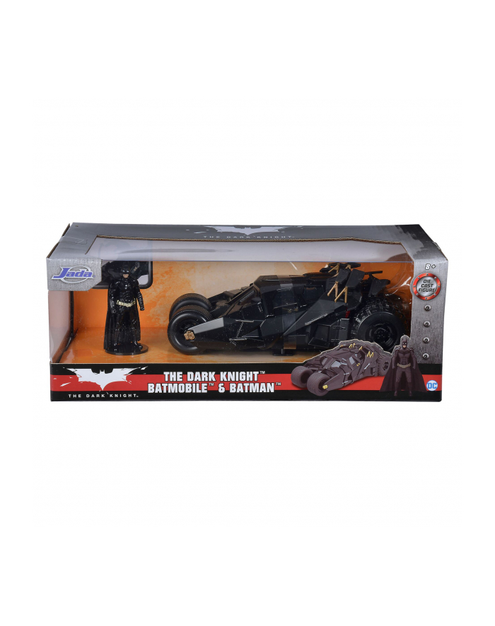 Jada Batman The Dark Knight Batmobil 1:24 + Batman główny