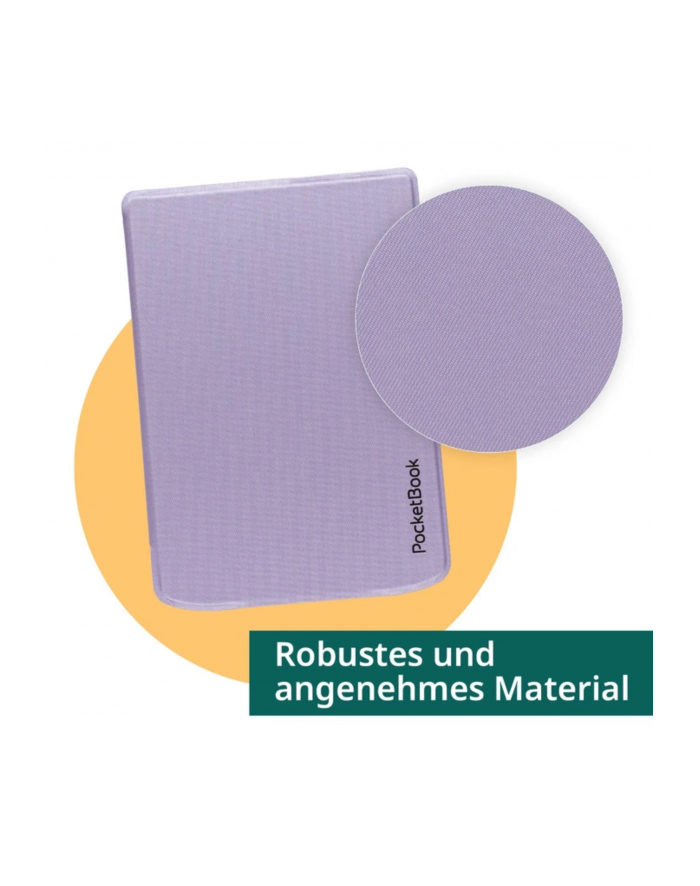 PocketBook Shell Cover Transparent Light Purple główny