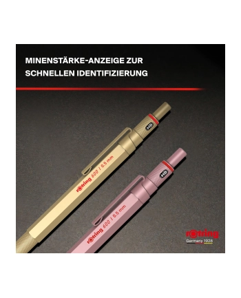czerwonyring 600 Feinminenstift metallic-rosegold 0,5 mm
