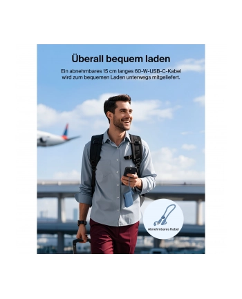 Belkin Powerbank mit Display 20W 10.000mAh USB-C blau BPB027hqBL