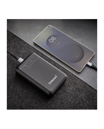 Intenso Powerbank B10000   black 12W include USB-A to Type-C