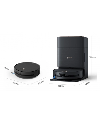 ECOVACS X9 PRO BLACK Saug-Wischroboter nr 1