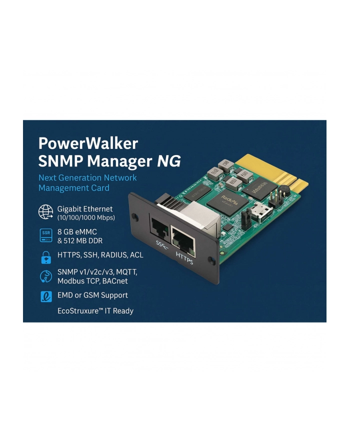 PowerWalker SNMP Manager NG główny