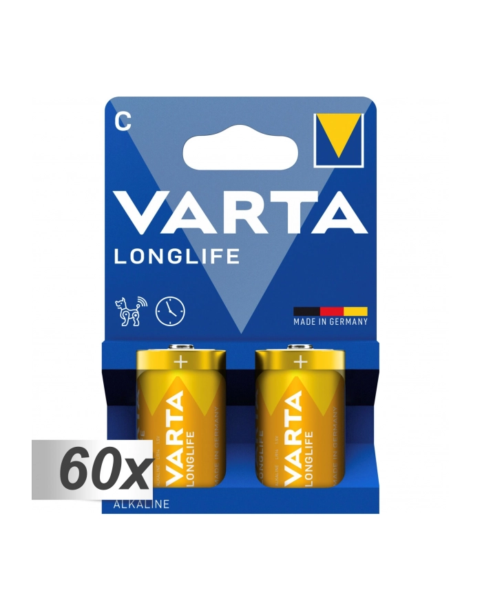 60x2 Varta Longlife Baby C LR 14 główny