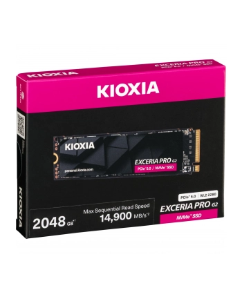 KIOXIA EXCERIA PRO G2        2TB M.2 2280 PCIe 5.0   LVE10Z2T04G8 nr 1