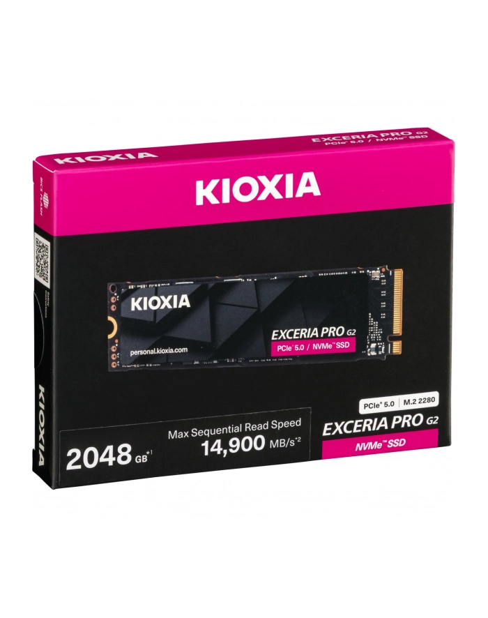 KIOXIA EXCERIA PRO G2        2TB M.2 2280 PCIe 5.0   LVE10Z2T04G8 główny