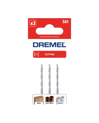 Dremel 561 Sprial Bits Multiprupose