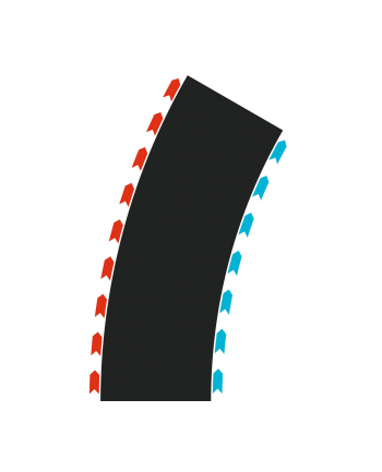 Carrera hybrydowe Curves Radius 2 30° (2x L, 2x R)