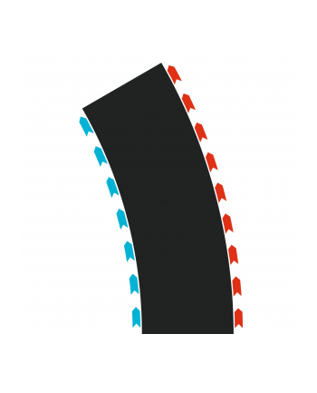 Carrera hybrydowe Curves Radius 2 30° (2x L, 2x R)