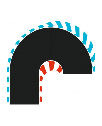 Carrera hybrydowe Hairpin Curve 180° L/R
