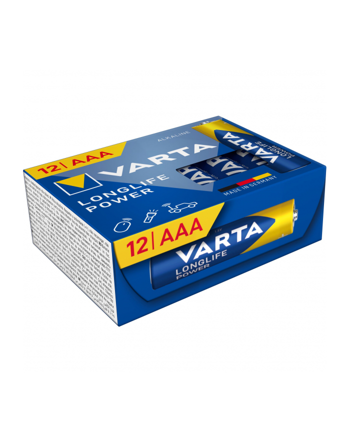 1x12 Varta Longlife Power AAA Cube 12 główny