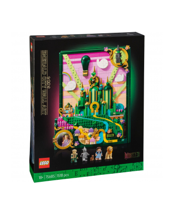 LEGO Wicked 75685 Emerald City Wall Art
