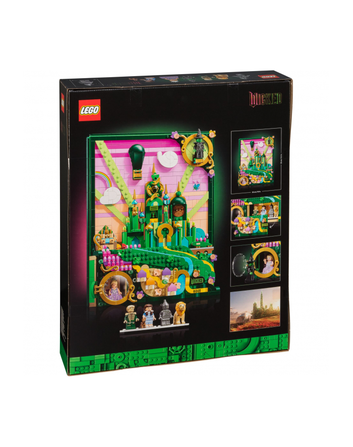 LEGO Wicked 75685 Emerald City Wall Art główny