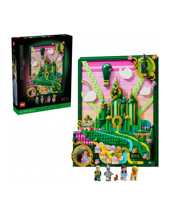 LEGO Wicked 75685 Emerald City Wall Art główny