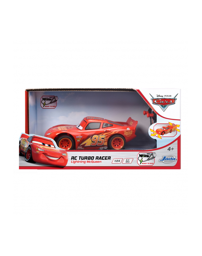 Dickie RC Lightning McQueen Cars 3  1:24 Turbo     203084038 główny