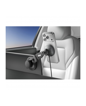 Belkin Magn.kabelloses Kfz-Lade- gerät Qi2 m.Halterung WIC013hqBK