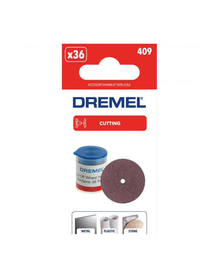 Dremel 409 Cut-Off Wheel 24 mm 36-pack główny