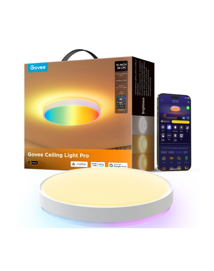Govee Deckenleuchte 38cm RGBICWW główny