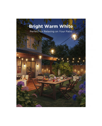 Govee Outdoor Clear Bulb String Lights 15m nr 1