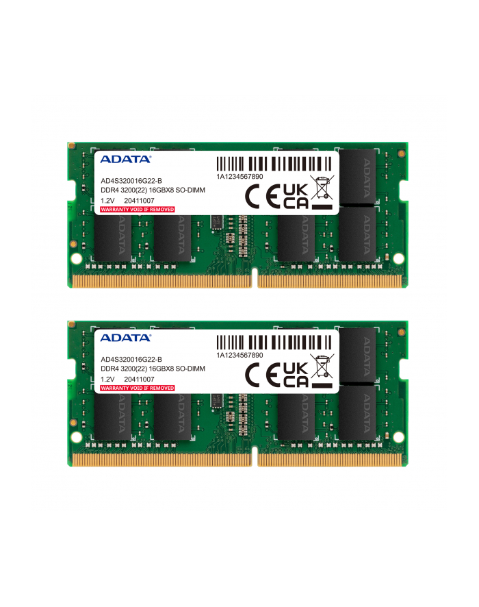 ADATA DDR4 SO-DIMM          16GB CL22                 DUAL 2x 8GB główny