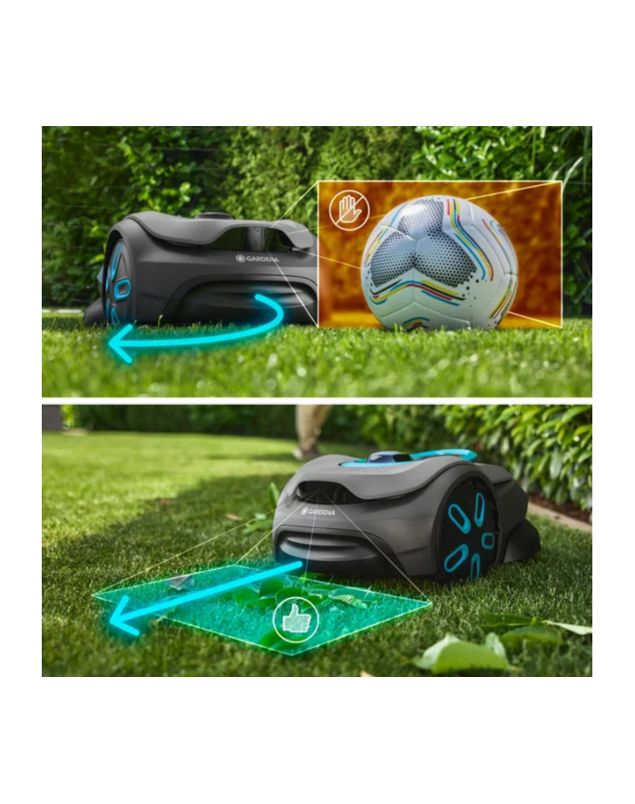 Gardena smart SILENO sense 400qm Mähroboter główny