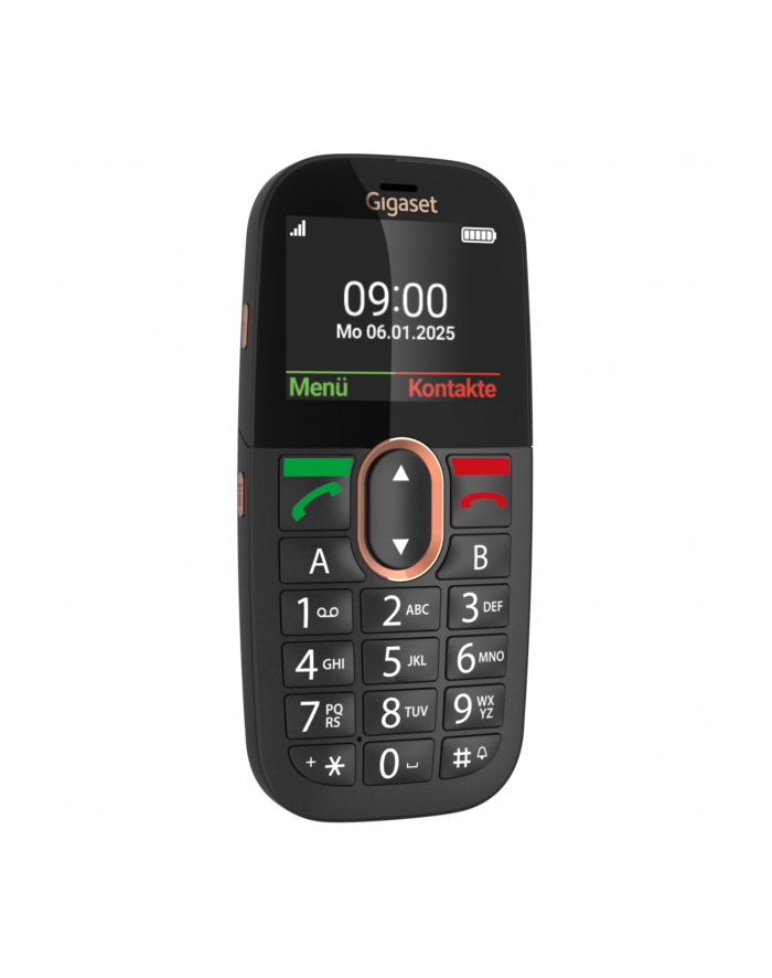 Gigaset GL695 czarny główny