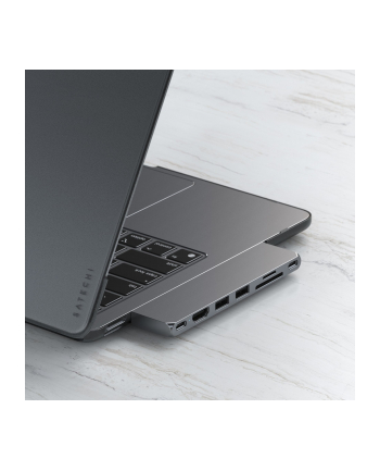 Satechi Eco Hardshell Case for Macbook Air M2 dark nr 2
