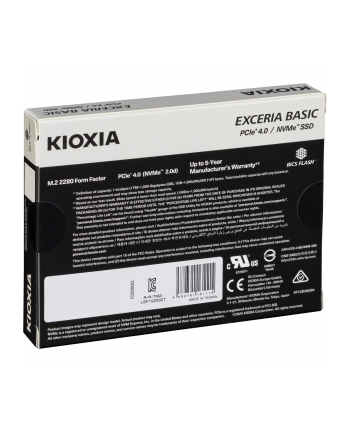 KIOXIA EXCERIA BASIC NVMe    2TB M.2 2280 PCIe 4.0    LSF10Z002T8 nr 1