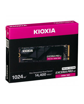 KIOXIA EXCERIA PRO G2        1TB M.2 2280 PCIe 5.0   LVE10Z1T02G8 nr 1