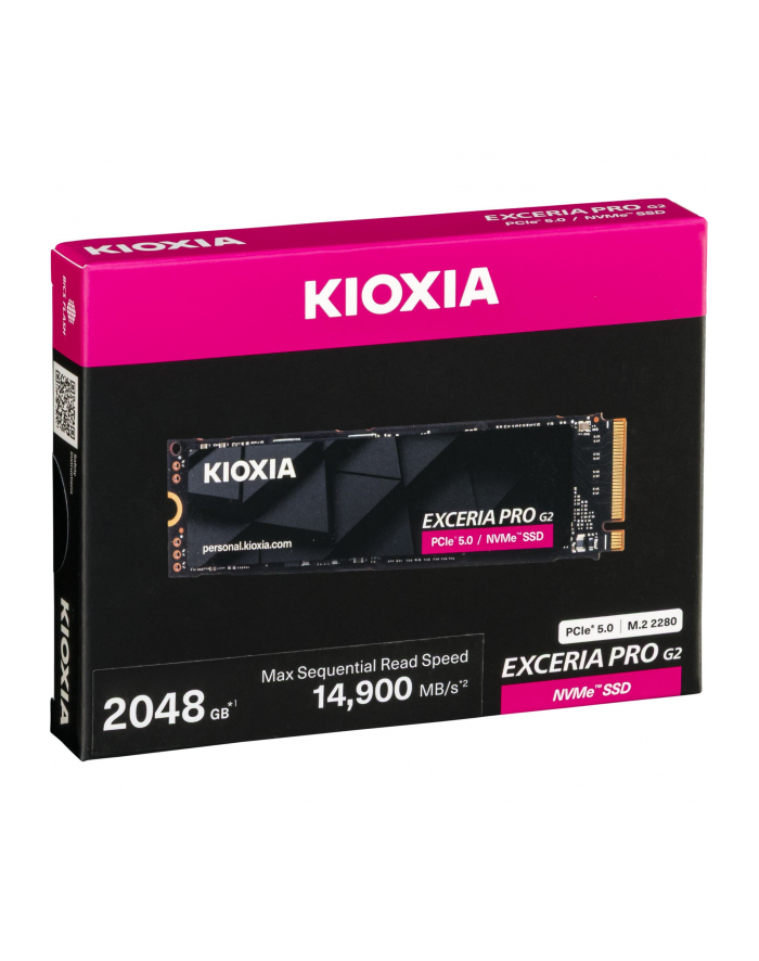 KIOXIA EXCERIA PRO G2        2TB M.2 2280 PCIe 5.0   LVE10Z2T04G8 główny