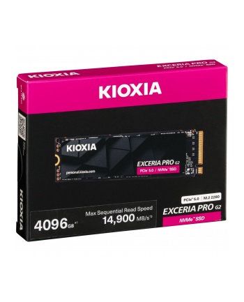 KIOXIA EXCERIA PRO G2        4TB M.2 2280 PCIe 5.0   LVE10Z4T09G8 nr 1