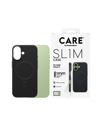 PanzerGlass CARE SL1M Case Black w. MagSafe iP 17