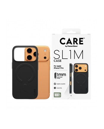 PanzerGlass CARE SL1M Case Black w. MagSafe iP 17 Pro