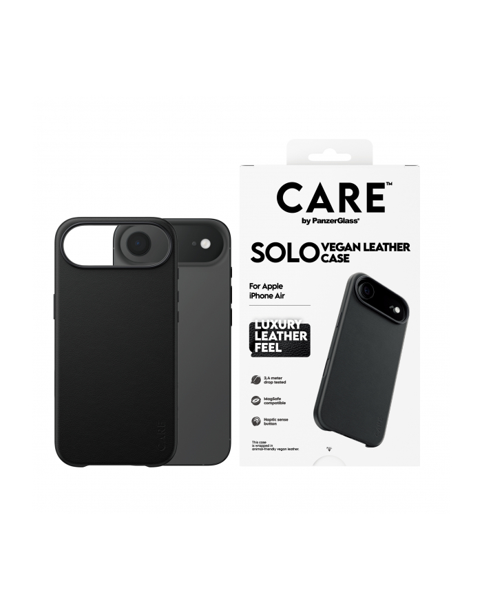 PanzerGlass CARE Solo Case Black iP Air główny