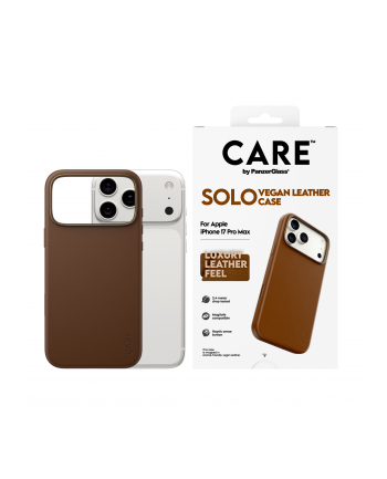 PanzerGlass CARE Solo Case Brown iP 17 Pro Max nr 1
