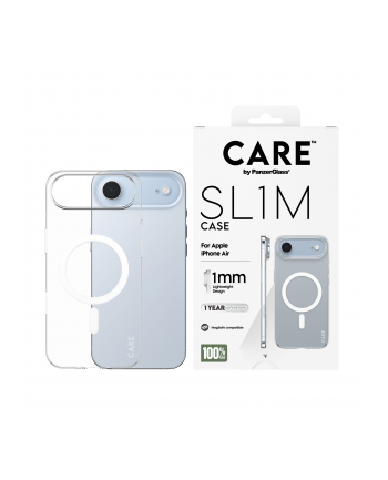 PanzerGlass CARE SL1M Case Transp. w. MagSafe iP Air nr 1