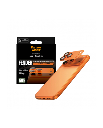 PanzerGlass Fender Camera Pczerwony Cosmic Orange iP 17 Pro