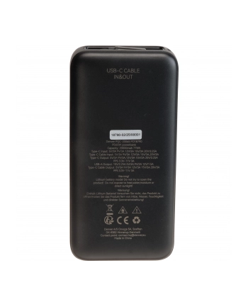 Denver Powerbank PQC-20065 20000mAh Fast Charge PD65W