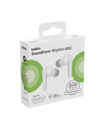 Belkin SoundForm Rhythm ANC True Wireless In-Ear, biały AUC015hqWH nr 2