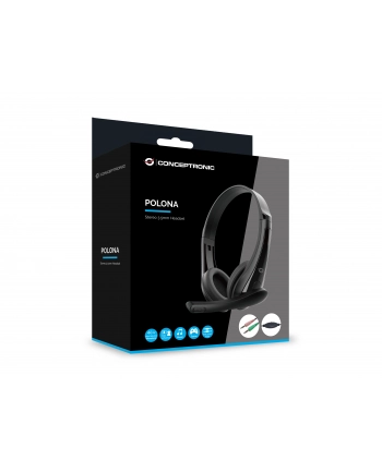 Conceptronic POLONA06B3T Stereo-Headset nr 2