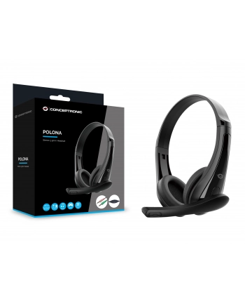 Conceptronic POLONA06B3T Stereo-Headset nr 1