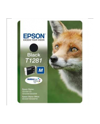 Tusz Epson Stylus S22/SX125/SX425W/BX305F T128 - czarny (C13T12814011) nr 1