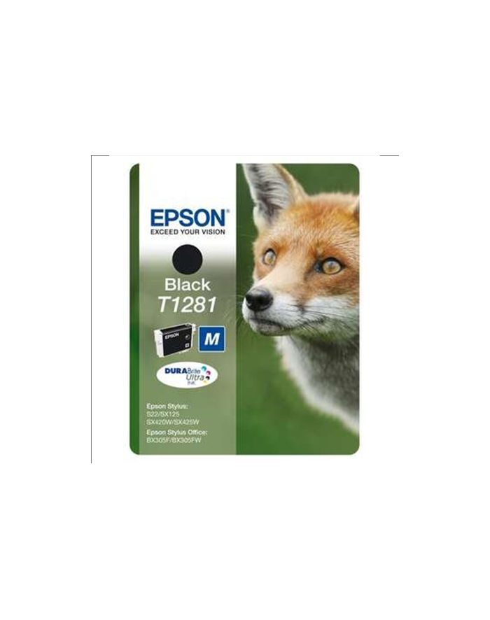 Tusz Epson Stylus S22/SX125/SX425W/BX305F T128 - czarny (C13T12814011) główny