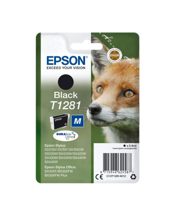 Tusz Epson Stylus S22/SX125/SX425W/BX305F T128 - czarny (C13T12814011) nr 2