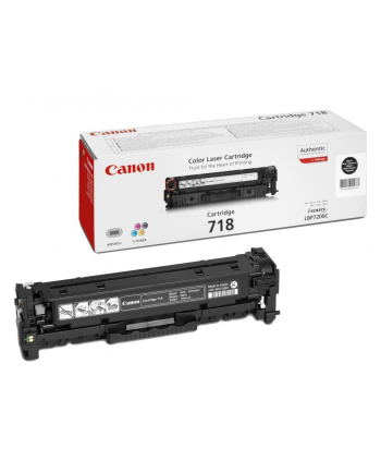 Toner Canon czarny CRG-718BK (CRG718BK) (2662B002) nr 2