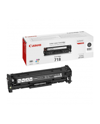 Toner Canon czarny CRG-718BK (CRG718BK) (2662B002) nr 1