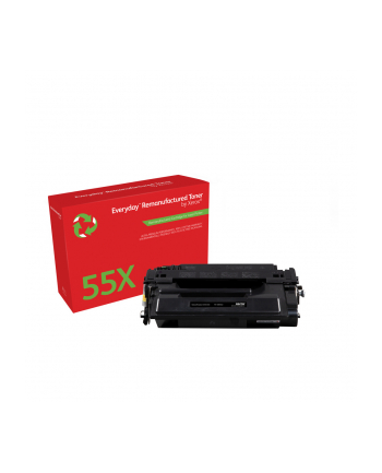 Toner Xerox do LaserJet P3015, /CE255X+chip/ czarny /12500 str./ (498L00082)