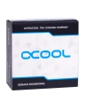 Alphacool Eiszapfen 16/10mm screw-in fitting, 90° czerwonyatable, G1/4, black connection, for soft tubing (PVC, silicone, neoprene) - nr 10